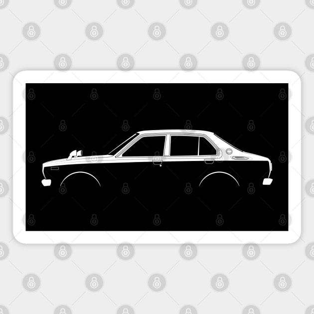 Toyota Corolla (E30) Silhouette Magnet by Car-Silhouettes